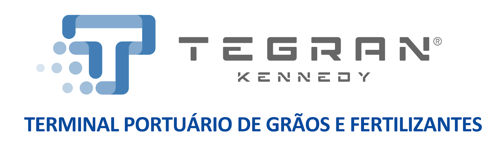 Logotipo Tegran Kennedy - Terminal Portuário de Grãos e Fertilizantes